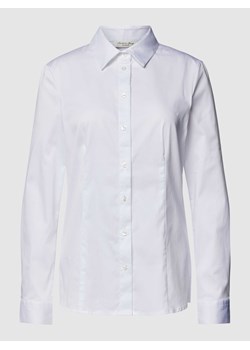 Bluzka koszulowa w jednolitym kolorze ze sklepu Peek&Cloppenburg  w kategorii Koszule damskie - zdjęcie 169818572