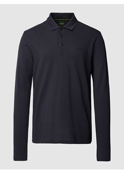 Koszulka polo z paskami w kontrastowym kolorze model ‘Plisy’ ze sklepu Peek&Cloppenburg  w kategorii T-shirty męskie - zdjęcie 169818890