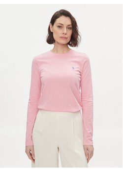 Polo Ralph Lauren Bluzka Newlsrltpp 211898699013 Różowy Regular Fit ze sklepu MODIVO w kategorii Bluzki damskie - zdjęcie 169819680