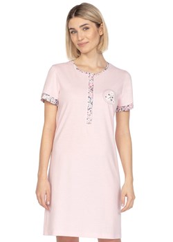 Bawełniana koszula damska różowa 124, Kolor różowy, Rozmiar M, Regina ze sklepu Intymna w kategorii Koszule nocne - zdjęcie 169819871