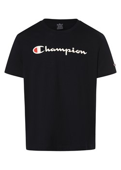 Champion Koszulka męska Mężczyźni Bawełna granatowy nadruk ze sklepu vangraaf w kategorii T-shirty męskie - zdjęcie 169820384