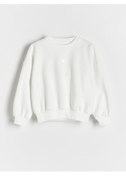 Reserved - Bluza z nadrukiem - złamana biel ze sklepu Reserved w kategorii Bluzy dziewczęce - zdjęcie 169821320