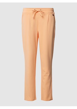 Spodnie materiałowe o kroju stretch fit z zakładkami w pasie model ‘ZASTRETCH 1’ ze sklepu Peek&Cloppenburg  w kategorii Spodnie damskie - zdjęcie 169822874
