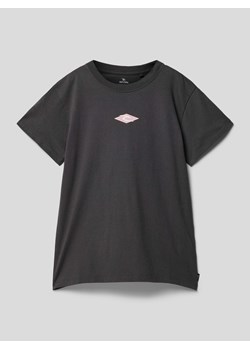T-shirt z nadrukiem z motywem z tyłu ze sklepu Peek&Cloppenburg  w kategorii Bluzki dziewczęce - zdjęcie 169822910