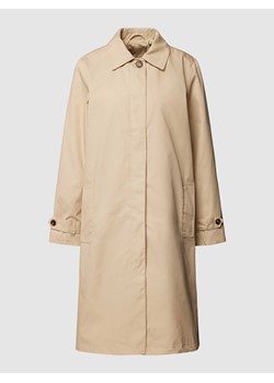 Płaszcz z patkami na rękawach model ‘Lora’ ze sklepu Peek&Cloppenburg  w kategorii Płaszcze damskie - zdjęcie 169823030