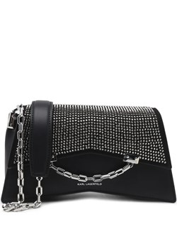 Karl Lagerfeld Skórzana torebka na ramię k/seven 2.0 sp cb rhinestones ze sklepu Gomez Fashion Store w kategorii Kopertówki - zdjęcie 169827644