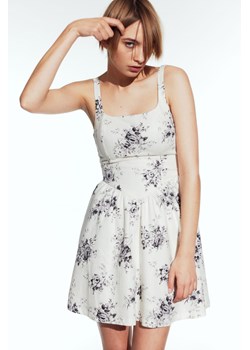 H & M - Sukienka z domieszką lnu - Biały ze sklepu H&M w kategorii Sukienki - zdjęcie 169834024