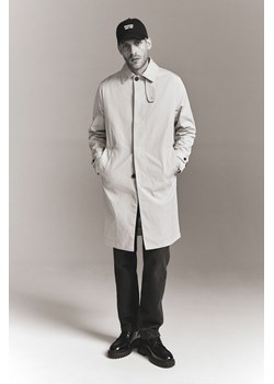 H & M - Płaszcz samochodowy Regular Fit - Beżowy ze sklepu H&M w kategorii Kurtki męskie - zdjęcie 169834114