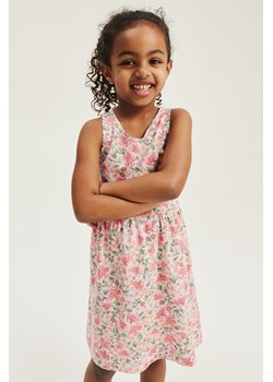H & M - Bawełniana sukienka we wzory - Różowy ze sklepu H&M w kategorii Sukienki dziewczęce - zdjęcie 169834250
