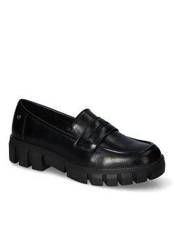 Mokasyny Vinceza 58275BK PU Czarne lico ze sklepu Arturo-obuwie w kategorii Mokasyny damskie - zdjęcie 169835213