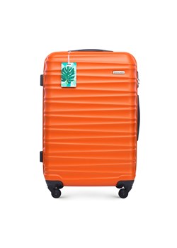 Średnia walizka z zawieszką pomarańczowa ze sklepu WITTCHEN w kategorii Walizki - zdjęcie 169836341