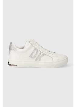 Dkny sneakersy ABENI RHINESTONE LOG kolor biały K1426611 ze sklepu ANSWEAR.com w kategorii Buty sportowe damskie - zdjęcie 169836782