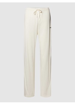 Spodnie od piżamy o kroju regular fit z nadrukiem z logo ze sklepu Peek&Cloppenburg  w kategorii Piżamy damskie - zdjęcie 169838261