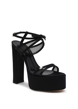 Elisabetta Franchi Skórzane sandały na słupku ze sklepu Gomez Fashion Store w kategorii Sandały damskie - zdjęcie 169841041
