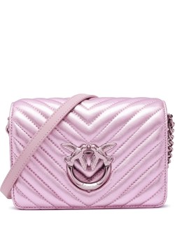 Pinko Skórzana torebka na ramię LOVE CLICK ze sklepu Gomez Fashion Store w kategorii Listonoszki - zdjęcie 169841061