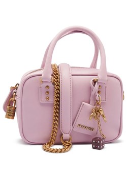 Pinko Skórzana torebka na ramię BOWLING ze sklepu Gomez Fashion Store w kategorii Kopertówki - zdjęcie 169841063