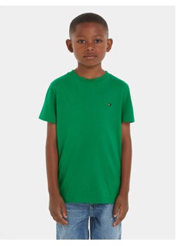 Tommy Hilfiger T-Shirt Essential KB0KB06879 D Zielony Regular Fit ze sklepu MODIVO w kategorii T-shirty chłopięce - zdjęcie 169842754
