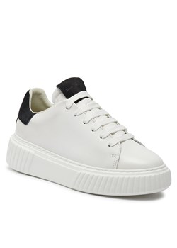 Sneakersy Marc O'Polo 40117733501134 White/Black 127 ze sklepu eobuwie.pl w kategorii Półbuty damskie - zdjęcie 169843554