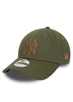 Czapka z daszkiem New Era Metallic Outline 940 Nyy 60435144 Khaki ze sklepu eobuwie.pl w kategorii Czapki z daszkiem męskie - zdjęcie 169843591