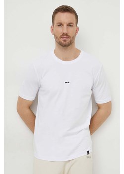 Emporio Armani t-shirt męski kolor biały gładki B1112 1228 ze sklepu ANSWEAR.com w kategorii T-shirty męskie - zdjęcie 169844320