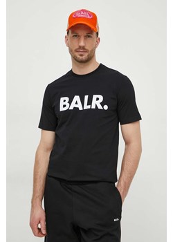 BALR. t-shirt bawełniany męski kolor czarny z nadrukiem B1112 1048 ze sklepu ANSWEAR.com w kategorii T-shirty męskie - zdjęcie 169844330