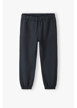 Czarne spodnie dresowe dziewczęce - Lincoln&Sharks ze sklepu 5.10.15 w kategorii Spodnie dziewczęce - zdjęcie 169845480