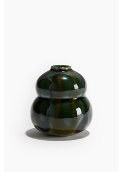 H & M - Mały wazon z kamionki - Zielony ze sklepu H&M w kategorii Wazony - zdjęcie 169846280