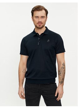 KARL LAGERFELD Polo 745001 542200 Granatowy Regular Fit ze sklepu MODIVO w kategorii T-shirty męskie - zdjęcie 169846724
