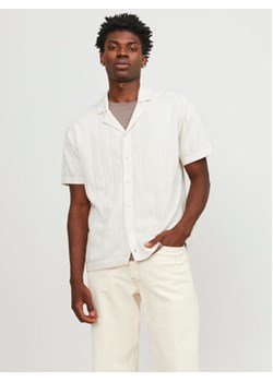 Jack&Jones Koszula Valencia 12253819 Biały Loose Fit ze sklepu MODIVO w kategorii Koszule męskie - zdjęcie 169846783