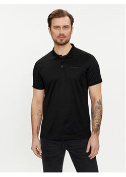 KARL LAGERFELD Polo 745000 542200 Czarny Regular Fit ze sklepu MODIVO w kategorii T-shirty męskie - zdjęcie 169846800