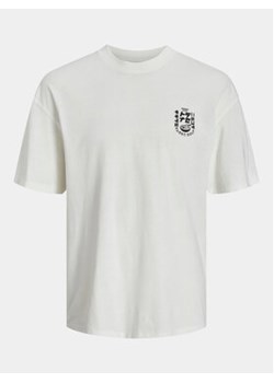 Jack&Jones T-Shirt Dirk 12249223 Biały Wide Fit ze sklepu MODIVO w kategorii T-shirty męskie - zdjęcie 169846850
