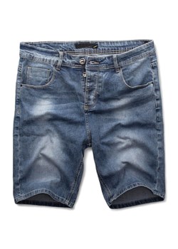 Szorty męskie jeansowe niebieskie Recea ze sklepu Recea.pl w kategorii Spodenki męskie - zdjęcie 169849330