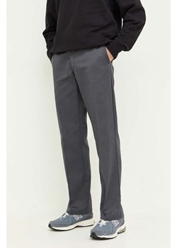 Dickies spodnie 874 męskie kolor szary proste ze sklepu PRM w kategorii Spodnie męskie - zdjęcie 169850254