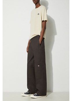 Dickies spodnie męskie kolor brązowy proste ze sklepu PRM w kategorii Spodnie męskie - zdjęcie 169850304