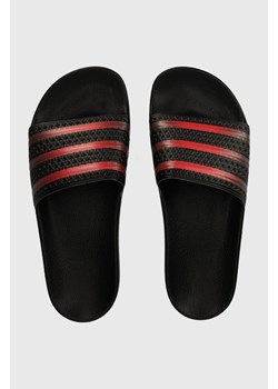 adidas Originals klapki Adilette męskie kolor czarny IF3704 ze sklepu PRM w kategorii Klapki męskie - zdjęcie 169850420