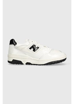 New Balance sneakersy skórzane BB550YKF BB550YKF kolor biały ze sklepu PRM w kategorii Buty sportowe damskie - zdjęcie 169850490