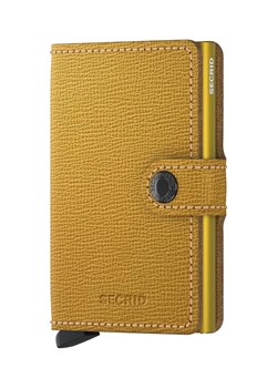 Secrid portfel Crisple Ochre kolor żółty ze sklepu PRM w kategorii Portfele damskie - zdjęcie 169850732