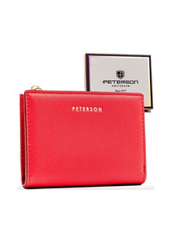 Mały portfel-portmonetka damska ze skóry ekologicznej - Peterson ze sklepu 5.10.15 w kategorii Portfele damskie - zdjęcie 169851743