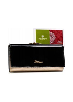 Duży, skórzany portfel damski na bigiel i zatrzask - Peterson ze sklepu 5.10.15 w kategorii Portfele damskie - zdjęcie 169851753