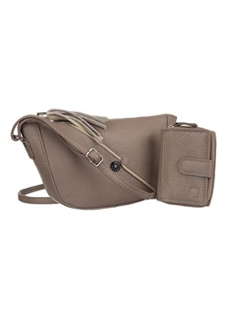 Skórzana torebka damska w zestawie z portfelem - Peterson ze sklepu 5.10.15 w kategorii Portfele damskie - zdjęcie 169851762