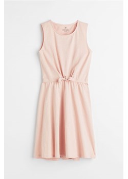 H & M - Sukienka z wiązanym detalem - Pomarańczowy ze sklepu H&M w kategorii Sukienki dziewczęce - zdjęcie 169853181
