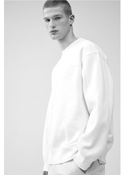 H & M - Bluza z aplikacją Relaxed Fit - Biały ze sklepu H&M w kategorii Bluzy męskie - zdjęcie 169853332