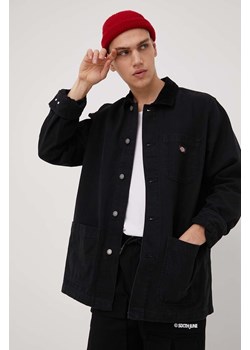 Dickies kurtka jeansowa męska kolor czarny przejściowa ze sklepu PRM w kategorii Kurtki męskie - zdjęcie 169854084