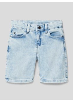 Szorty jeansowe z dodatkiem streczu ze sklepu Peek&Cloppenburg  w kategorii Spodenki chłopięce - zdjęcie 169857911