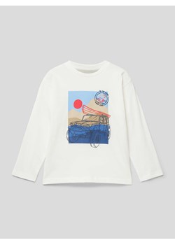 Bluzka z długim rękawem z dekoltem okrągłym ze sklepu Peek&Cloppenburg  w kategorii T-shirty chłopięce - zdjęcie 169857930