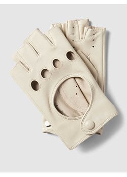 Rękawiczki skórzane bez palców model ‘Florenz’ ze sklepu Peek&Cloppenburg  w kategorii Rękawiczki damskie - zdjęcie 169857963