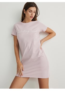 Reserved - Bawełniana koszula nocna - różowy ze sklepu Reserved w kategorii Koszule nocne - zdjęcie 169858420
