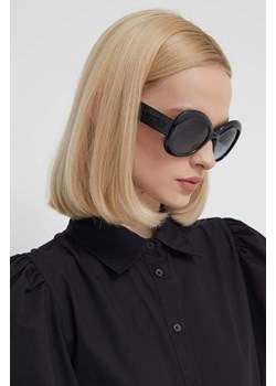 Moschino okulary przeciwsłoneczne damskie kolor czarny MOS162/S ze sklepu ANSWEAR.com w kategorii Okulary przeciwsłoneczne damskie - zdjęcie 169858851