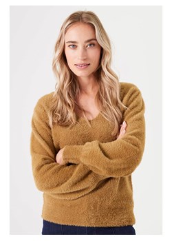 Garcia Sweter w kolorze karmelowym ze sklepu Limango Polska w kategorii Swetry damskie - zdjęcie 169861293