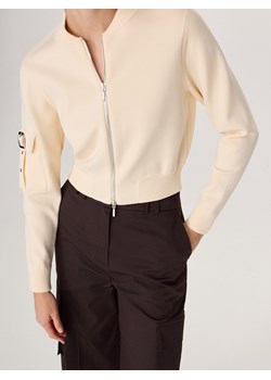 Reserved - Sweter z wiskozą - kremowy ze sklepu Reserved w kategorii Swetry damskie - zdjęcie 169862780